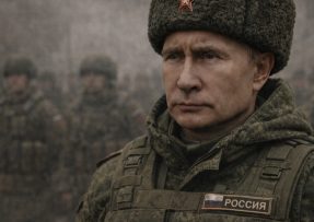 Vladimir Putin ve vojenské uniformě