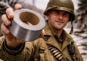 Vojenské vynálezy, lepící páska