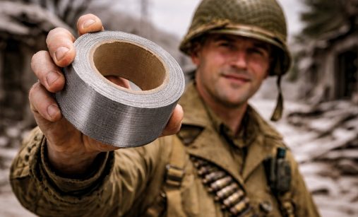 Vojenské vynálezy, lepící páska