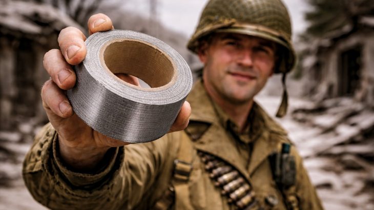 Vojenské vynálezy, lepící páska