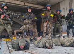 43. brigáda ukrajinské armády zajala 4 Rusy, kteří chtěli vztyčit vlajku v obci Kivšarivka