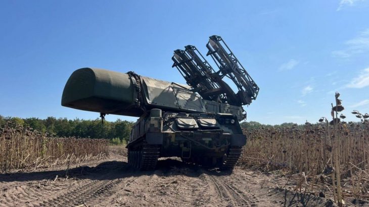 9K37 Buk-M1 modernizovaný Ukrajinou