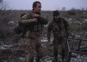 Danylo Sychov a ukrajinský voják