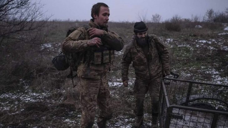 Danylo Sychov a ukrajinský voják