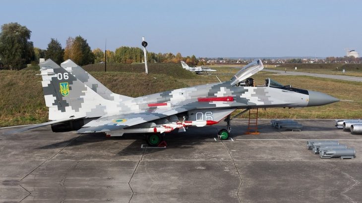 MiG-29MU1 ukrajinského letectva