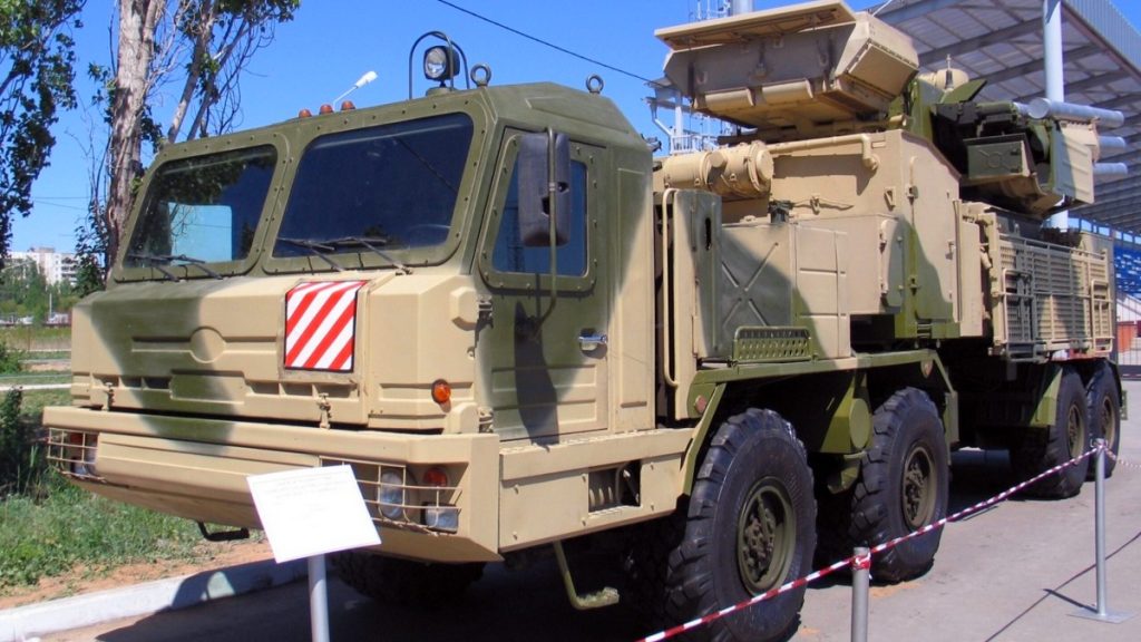 Pancir-S1 na podvozku BAZ-6909-019