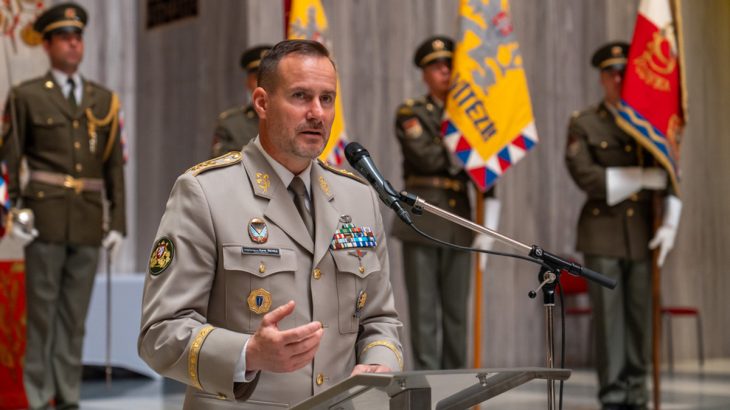 Náčelník generálního štábu Karel Řehka