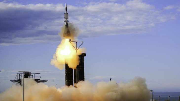 Odpálení střely z SAMP/T NG