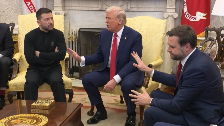 Schůzka Zelenskyj-Trump v únoru 2025