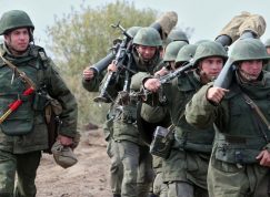 Skupina ruských vojáků