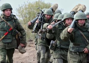 Skupina ruských vojáků