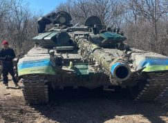 Ukrajinský tank T-72B3