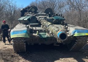 Ukrajinský tank T-72B3