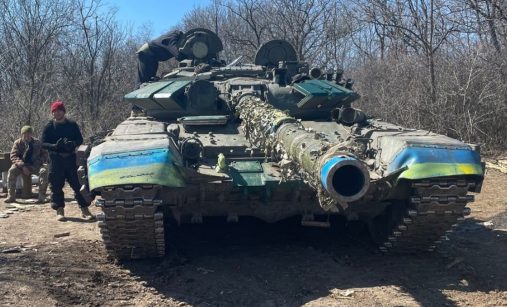 Ukrajinský tank T-72B3