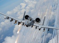 A-10 Thundebolt II použil světlice