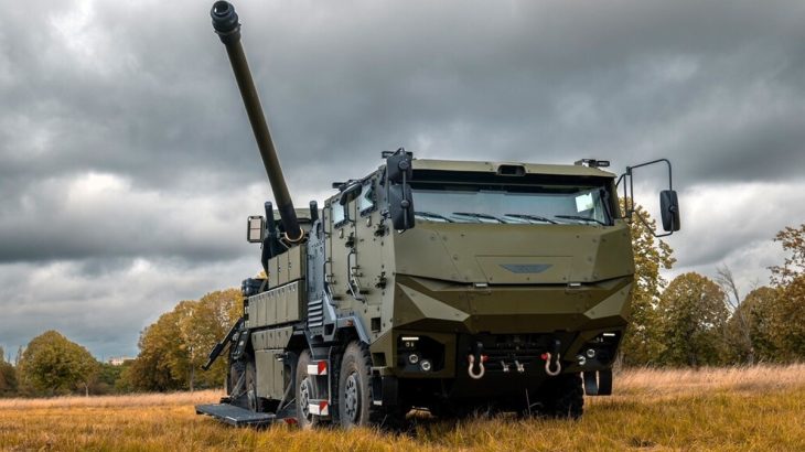 Prototyp houfnice CAESAR pro AČR