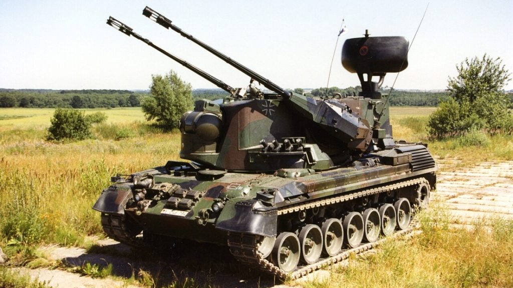 Flakpanzer Gepard Bundeswehru