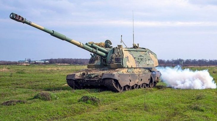 Ruská houfnice 2S19 Msta-S