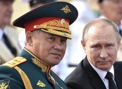 Vladimir Putin a Sergej Šojgu
