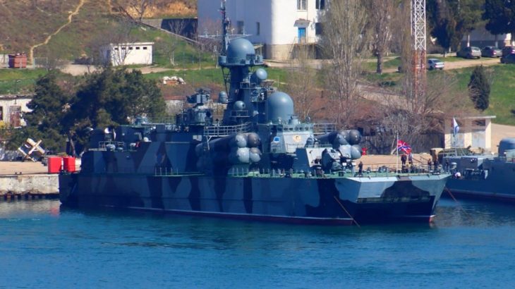 Ruská korveta Samum