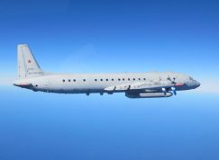 Ruský Il-20 nad Baltským mořem