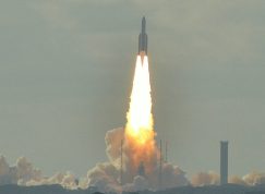 Start rakety z Kourou