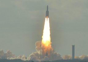 Start rakety z Kourou