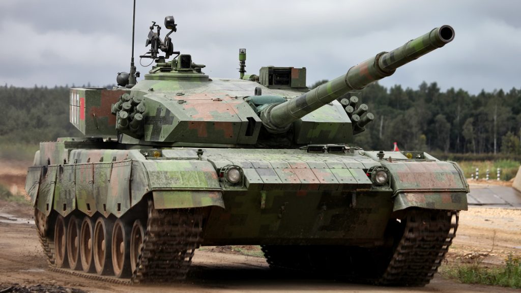 Čínský tank Type 96A