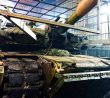 Ukrajinský M1A1 Abrams s protidronovou nástavbou