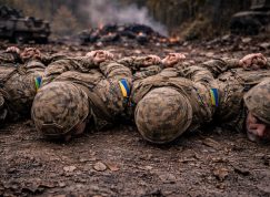 Ukrajinští zajatí vojáci