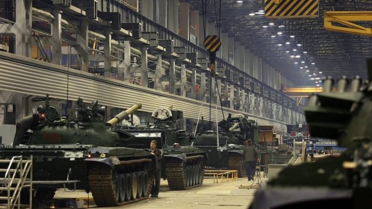 Tanky v Uralvagonzavodu