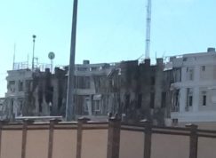 Armjansk, budova FSV po zásahu