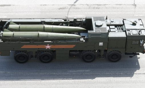 2 rakety Iskander-M
