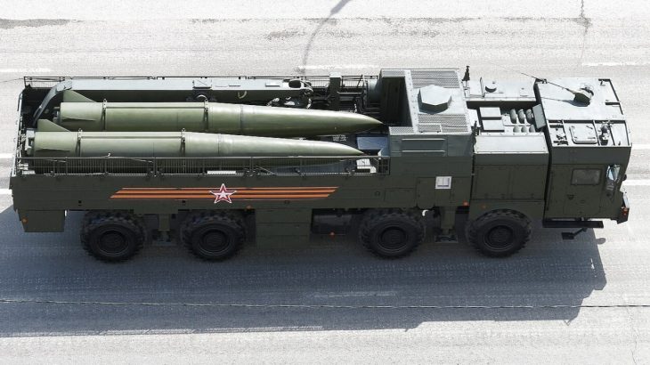 2 rakety Iskander-M