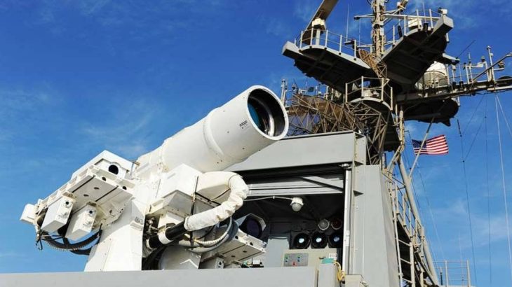 Laser na USS Ponce