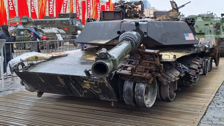 M1A1 Abrams v Moskvě