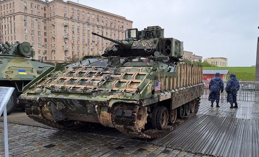 Ukořistěný M2 Bradley