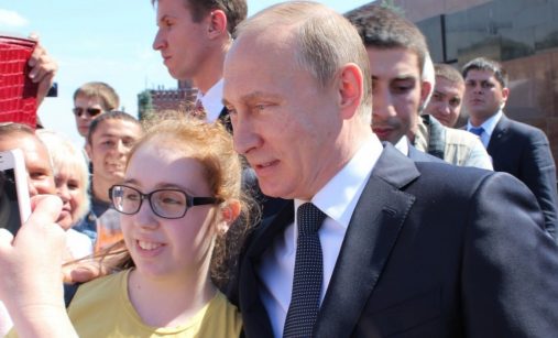 Vladimir Putin mezi lidmi