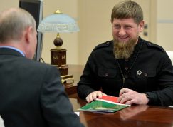 Ramzan Kadyrov a Vladimir Putin