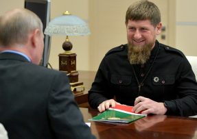 Ramzan Kadyrov a Vladimir Putin