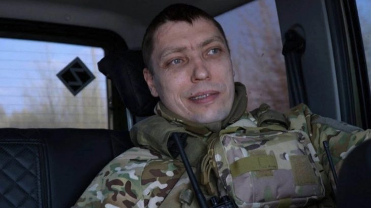 Ruský voják, plukovník Alexej Ksenofontov
