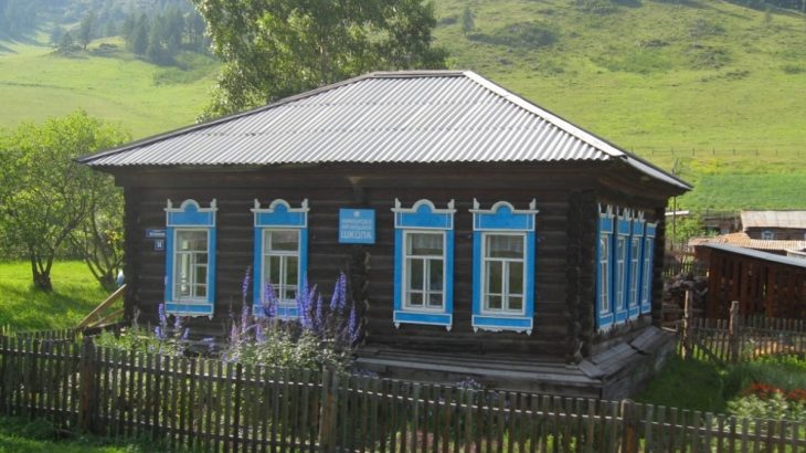 Tradiční dřevěný ruský dům