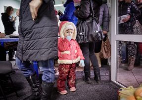 Ukrajinští civilisté, uprchlíci