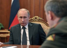 Valerij Gerasimov a Vladimir Putin