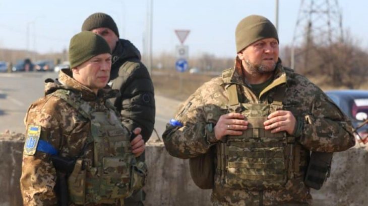Valerij Zalužnyj v ukrajinské armádě