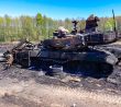 Zničený ruský T-90M