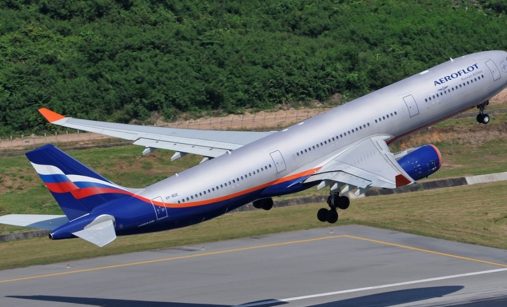 Aeroflot, letadlo v Rusku