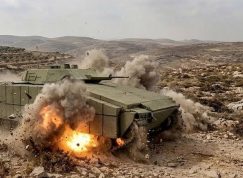 Exploze pod BVP