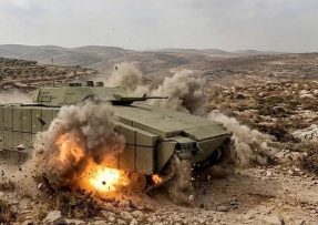 Exploze pod BVP