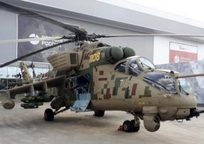 Ruský vrtulník Mi-35P